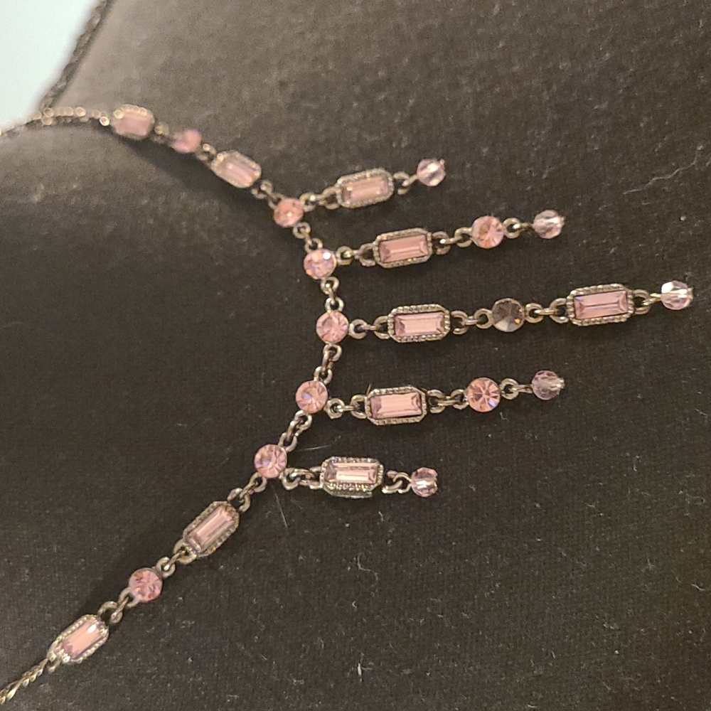 Lavendar Choker Necklace